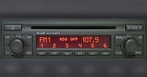 1. How Do I Find My Audi Concert Radio Radio's Serial Number? 