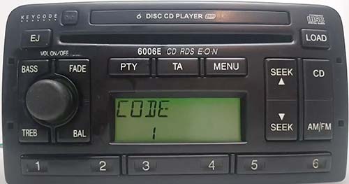 3. How Do I Find My Ford Focus 6006E Radio Radio's Serial Number? 