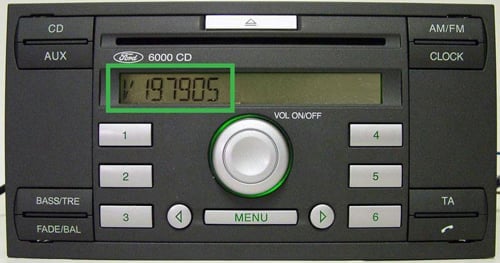 1. How Do I Find My Ford Focus 6000CD Model Radio's Serial Number? 