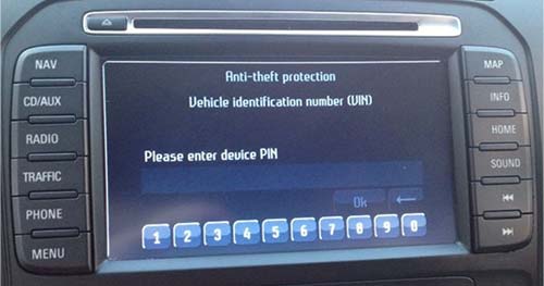 1. How Do I Find My Ford Travelpilot NX 2012-2015 Radio's Serial Number?