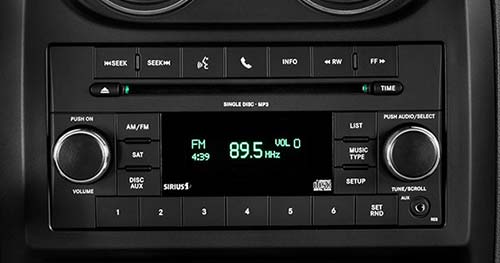 1. How Do I Find My How To Take Out Your Jeep Patriot Radio Radio's Serial Number? 