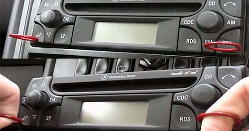 3. How Do I Find My Mercedes Alpine AL29010 or AL2199 Radio Codes Radio's Serial Number? 