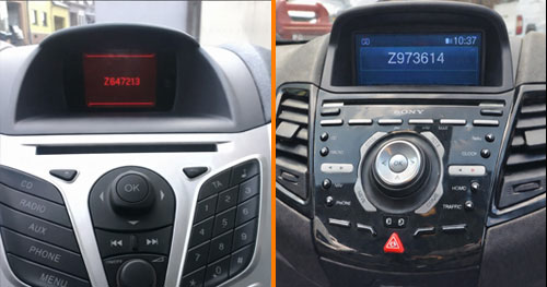 1. How Do I Find My Ford MK7 & MK8 Radio Radio's Serial Number? 
