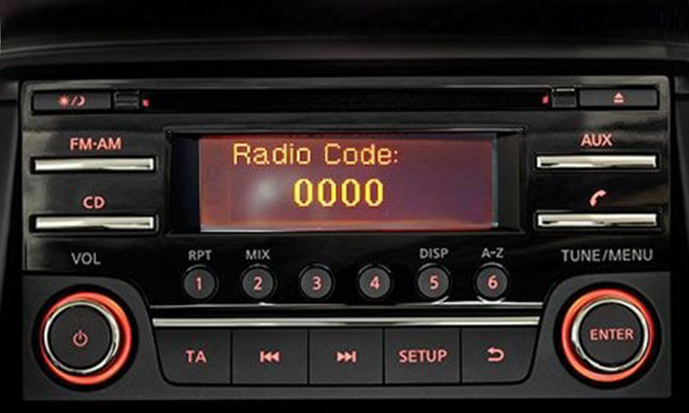 Nissan Qashqai Radio Codes | Official Unlock Service