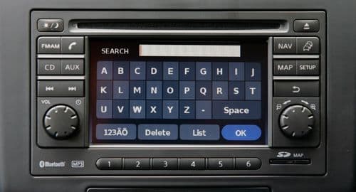 Nissan Connect Radio Input Instructions