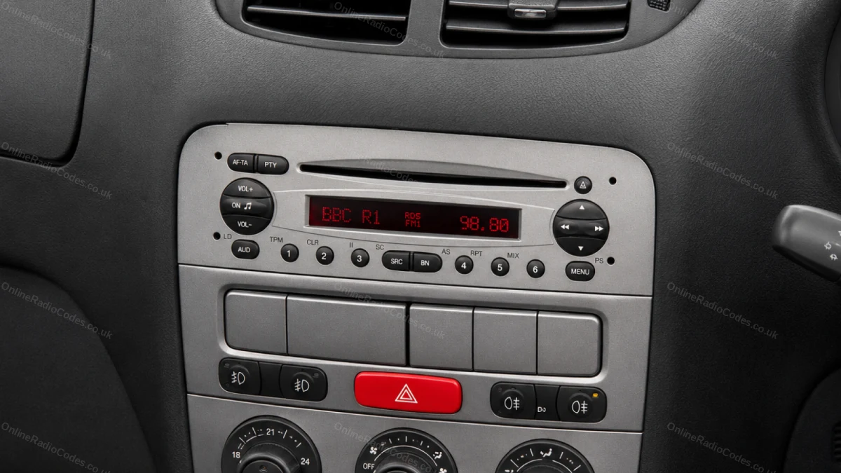 Alfa Romeo Blaupunkt radio unit