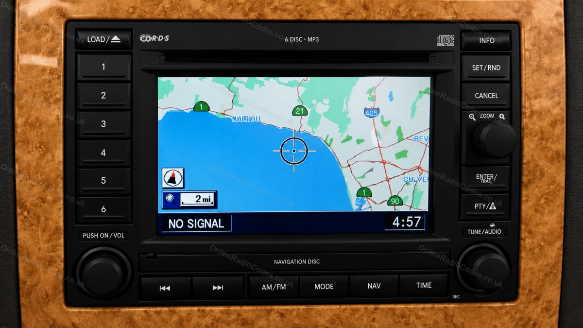 Remove the radio to access the serial label