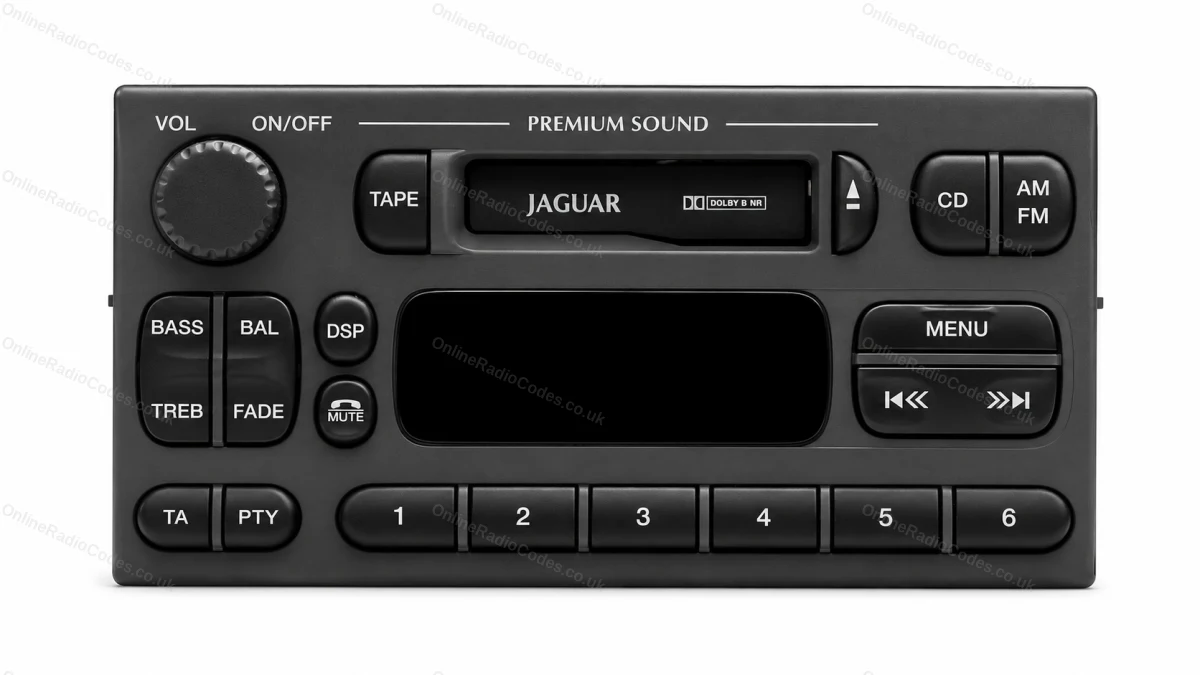 Jaguar Visteon radios