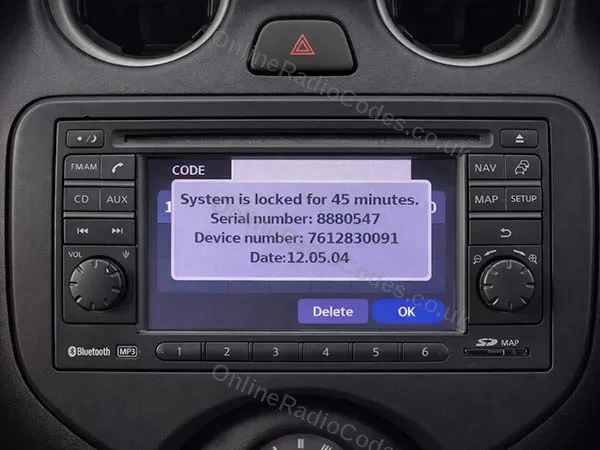 Get your serial from the screen