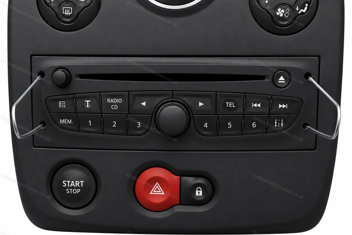 Remove the radio from the dashboard