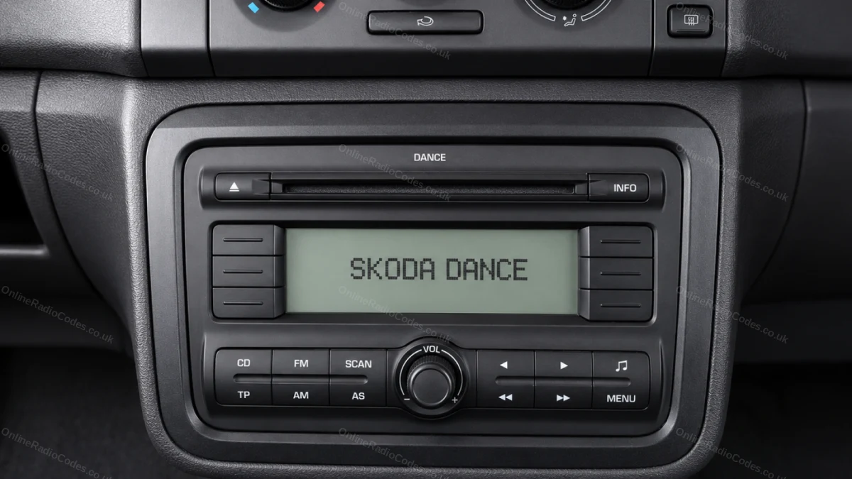Skoda Dance radio unit