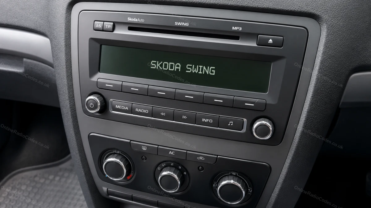 Skoda Swing radio unit