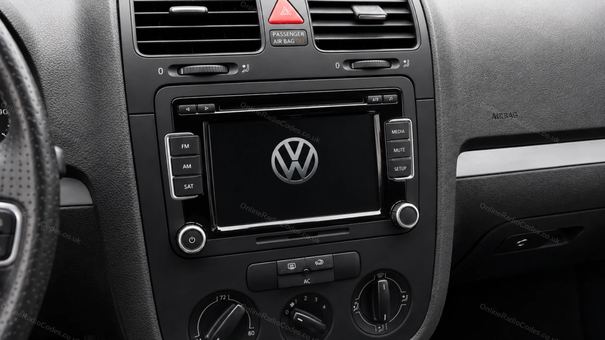 VW RCD 500 / RCD 510 radio unit (VWZ4Z)